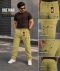 Twill Cargo Pants - Military Olive